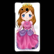 Coque Huawei Ascend Mate Cute cartoon illustration of a queen