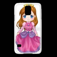 Coque Samsung Galaxy S5 Cute cartoon illustration of a queen