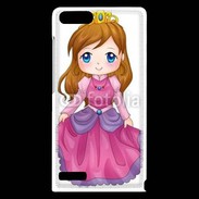 Coque Huawei Ascend G6 Cute cartoon illustration of a queen