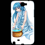 Coque Samsung Galaxy Note 2 Manga style illustration of zodiac 28