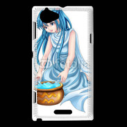 Coque Sony Xperia L Manga style illustration of zodiac 28