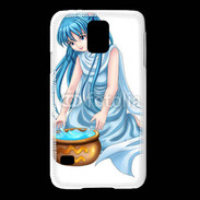 Coque Samsung Galaxy S5 Manga style illustration of zodiac 28