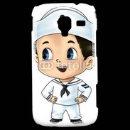 Coque Samsung Galaxy Ace 2 Cute cartoon illustration of a sailor