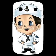 Coque Blackberry Bold 9900 Cute cartoon illustration of a sailor