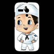 Coque Motorola G Cute cartoon illustration of a sailor