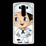 Coque LG G3 Cute cartoon illustration of a sailor
