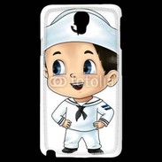 Coque Samsung Galaxy Note 3 Light Cute cartoon illustration of a sailor