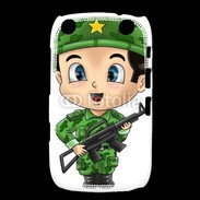 Coque Blackberry Curve 9320 Cute cartoon illustration of a soldier