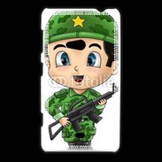 Coque Nokia Lumia 625 Cute cartoon illustration of a soldier