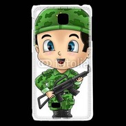 Coque LG F5 Cute cartoon illustration of a soldier