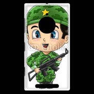 Coque Nokia Lumia 830 Cute cartoon illustration of a soldier