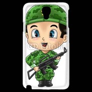 Coque Samsung Galaxy Note 3 Light Cute cartoon illustration of a soldier
