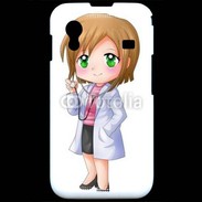 Coque Samsung ACE S5830 Cute cartoon illustration of a waiter