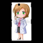 Coque Sony Xpéria Z Ultra Cute cartoon illustration of a waiter