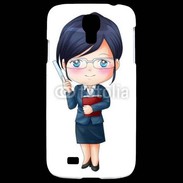 Coque Samsung Galaxy S4 Cute cartoon illustration of a teacher