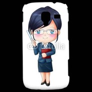 Coque Samsung Galaxy Ace 2 Cute cartoon illustration of a teacher