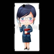 Coque Sony Xpéria Z Ultra Cute cartoon illustration of a teacher