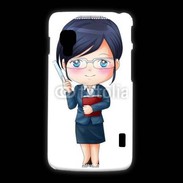 Coque LG L5 2 Cute cartoon illustration of a teacher