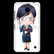 Coque Nokia Lumia 630 Cute cartoon illustration of a teacher