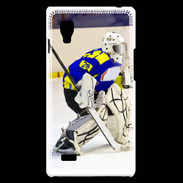 Coque LG Optimus L9 Gardien de Hockey sur glace
