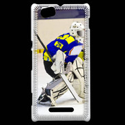Coque Sony Xperia M Gardien de Hockey sur glace
