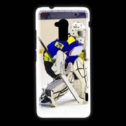 Coque HTC One Max Gardien de Hockey sur glace