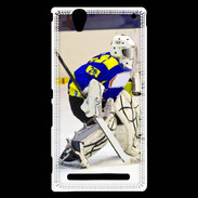 Coque Sony Xperia T2 Ultra Gardien de Hockey sur glace
