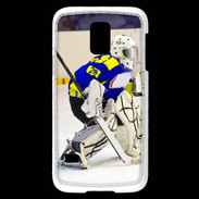 Coque Samsung Galaxy S5 Mini Gardien de Hockey sur glace