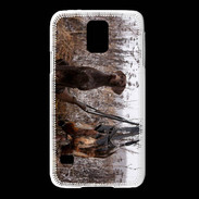 Coque Samsung Galaxy S5 Chien de chasse 1