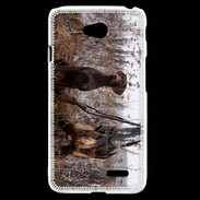 Coque LG L70 Chien de chasse 1