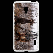 Coque LG F6 Chien de chasse 1