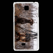 Coque LG F5 Chien de chasse 1