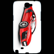 Coque Samsung Galaxy Note 2 Voiture de sport rouge 2