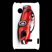 Coque Sony Xperia Typo Voiture de sport rouge 2