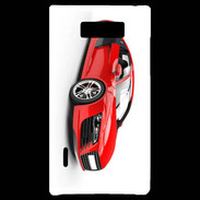 Coque LG Optimus L7 Voiture de sport rouge 2