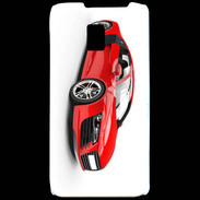 Coque LG P990 Voiture de sport rouge 2