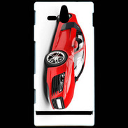Coque Sony Xperia U Voiture de sport rouge 2