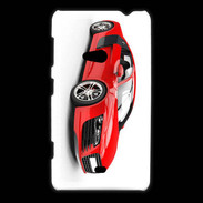 Coque Nokia Lumia 625 Voiture de sport rouge 2