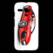 Coque Motorola G Voiture de sport rouge 2