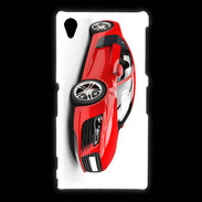 Coque Sony Xpéria Z1 Voiture de sport rouge 2