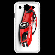 Coque LG G Pro Voiture de sport rouge 2