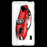 Coque LG F6 Voiture de sport rouge 2