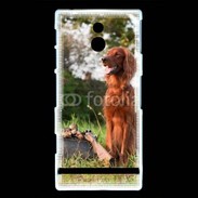 Coque Sony Xperia P chien de chasse 300