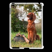 Coque iPad 2/3 chien de chasse 300