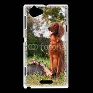 Coque Sony Xperia L chien de chasse 300