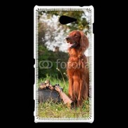 Coque Sony Xperia M2 chien de chasse 300