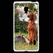 Coque LG F6 chien de chasse 300