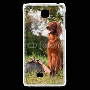 Coque LG F5 chien de chasse 300