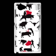 Coque Sony Xperia L Fête du taureau