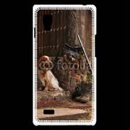 Coque LG Optimus L9 Chien de chasse 200